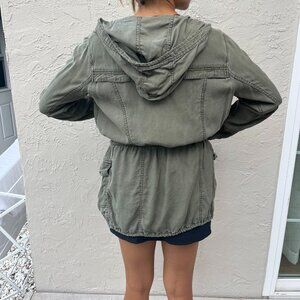 Abercrombie and Fitch Green Utility Jacket